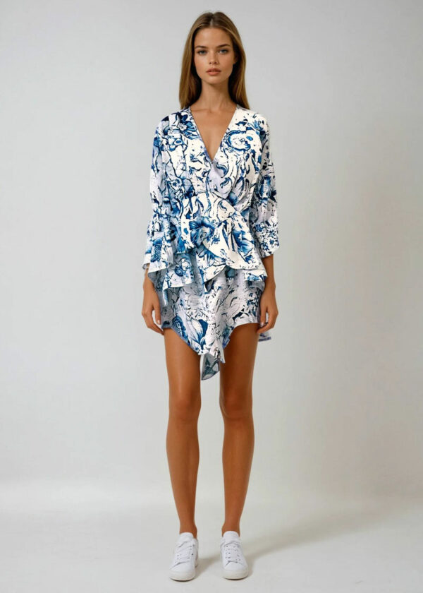 Aire Libre – Cotton Ruffle Dress - Image 8