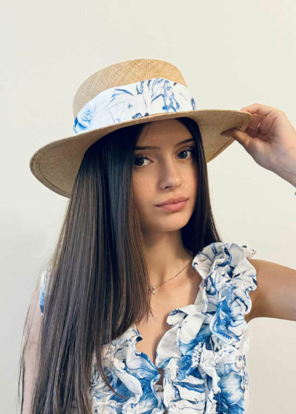 Шапка Flora Azul - Image 4