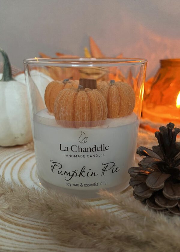 Свещ Pumpkin Pie в чаша - Image 2