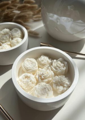 Керамична купа White Mini Flowers