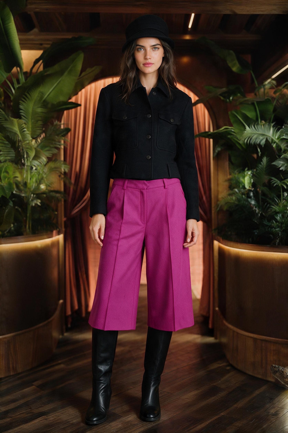 Fuchsia Trousers