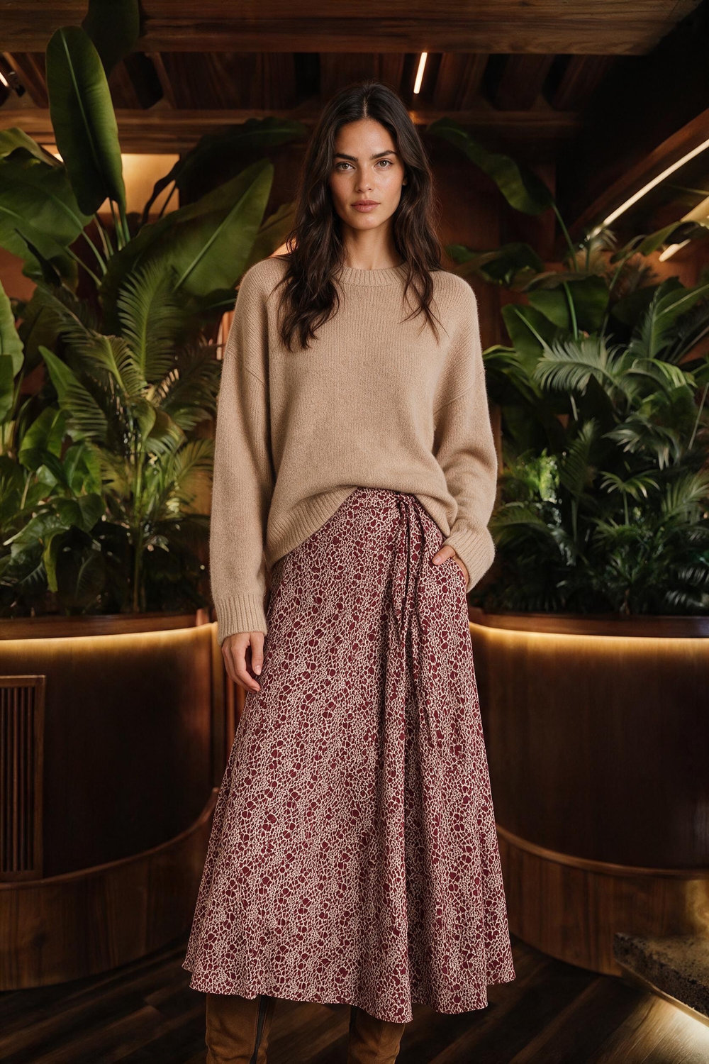 Skirt-Pareo Autumn Chic