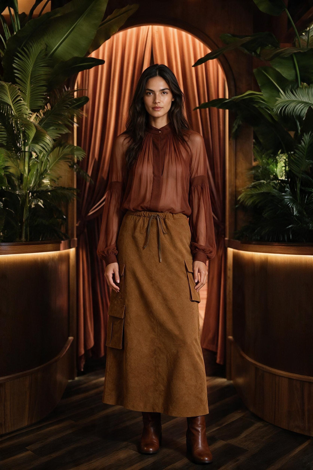 Skirt The Art of Autumn